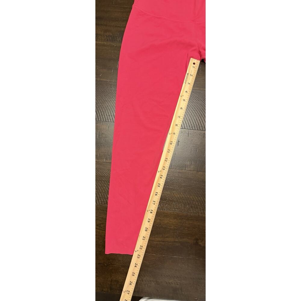 Nike Zenvy Dri-Fit High-Waisted 7/8 Leggings~Women's M~ Pink 23” Inseam - Picture 7 of 8